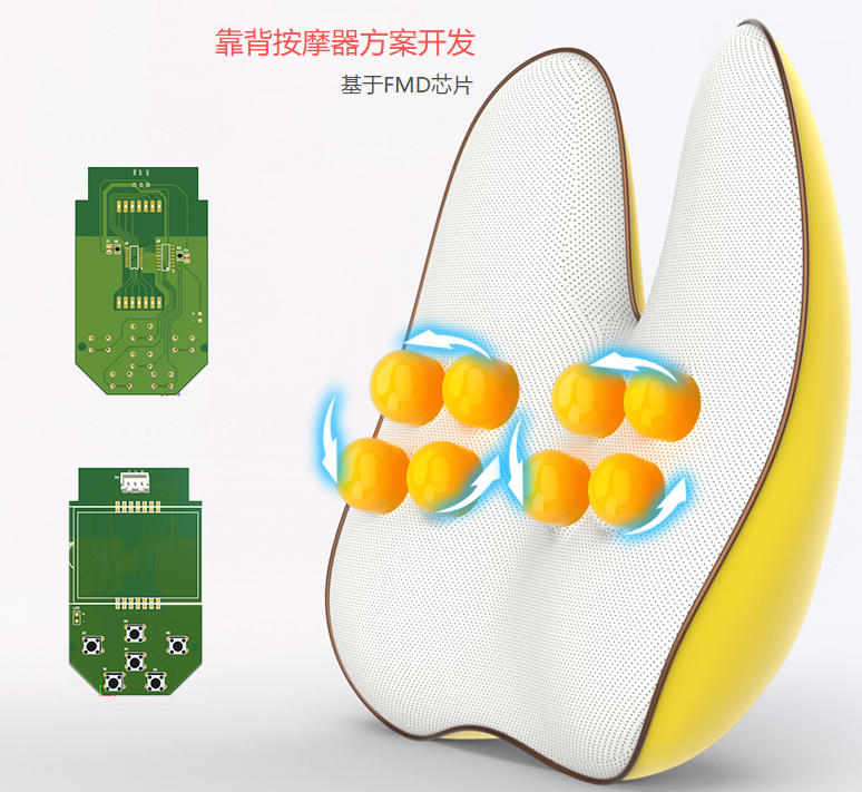 靠背按摩器MCU方案開發(fā)